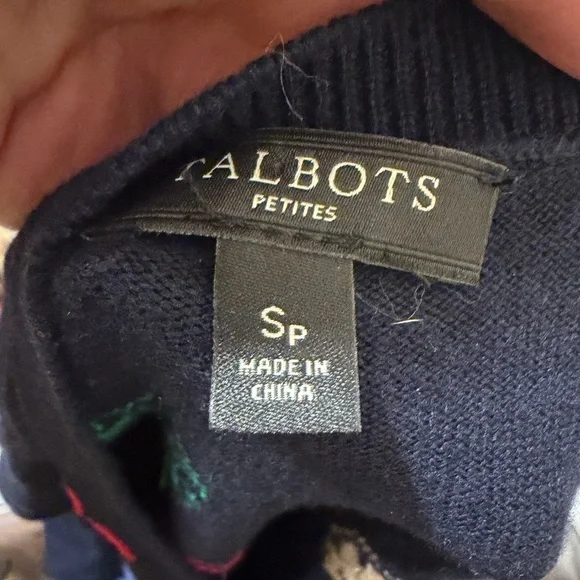 Talbots crab sweater - Picture 4 of 5